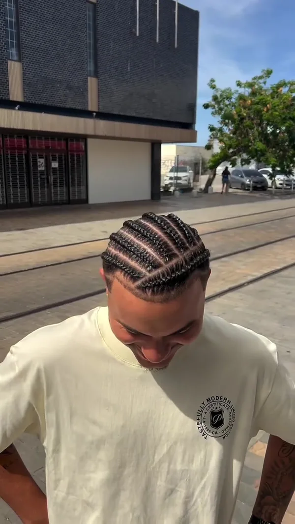 Men's Clean Cornrows